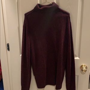 Burgundy American Eagle Turtleneck